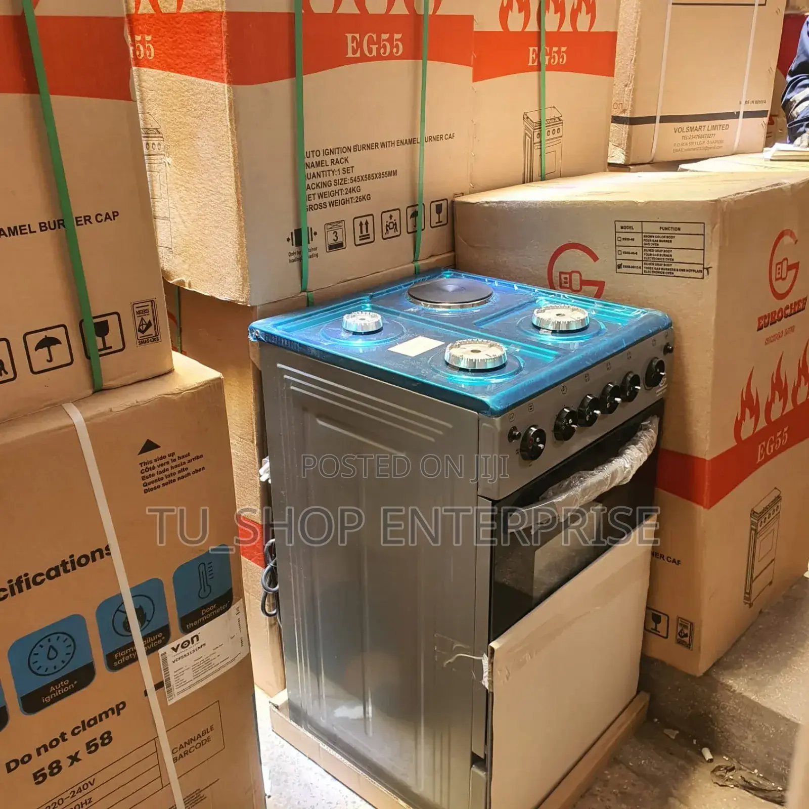 Oven Cooker Standing Cooker!! Eurochef 3G+1E