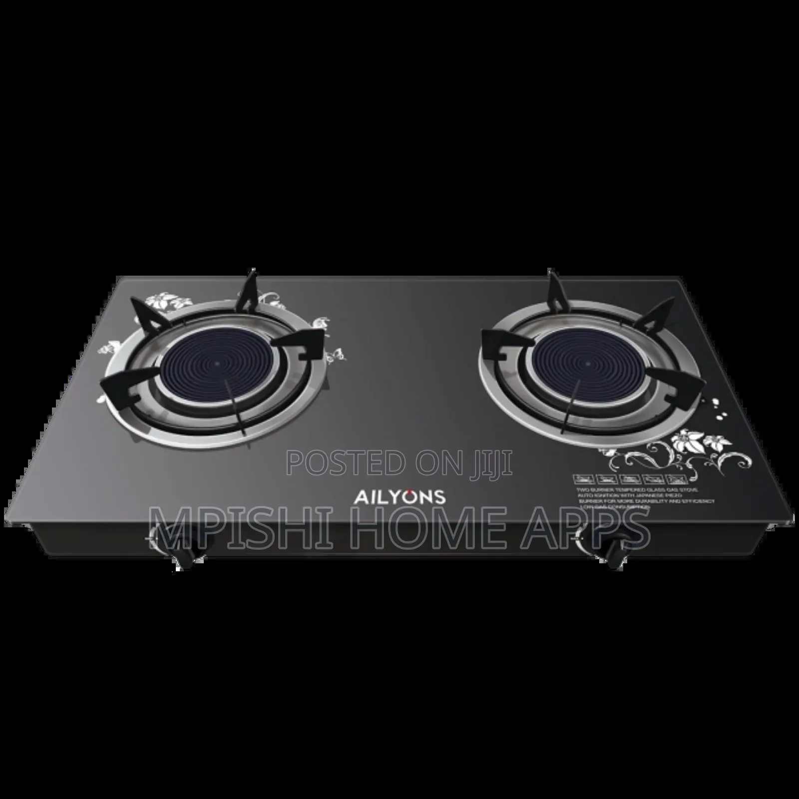 AILYONS GS005A Gas Stove Double Burner
