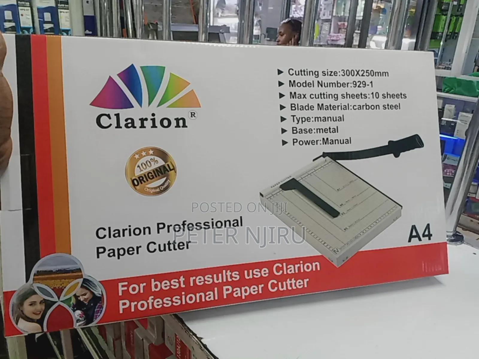 Clarion Professional A4 Paper Cutter.