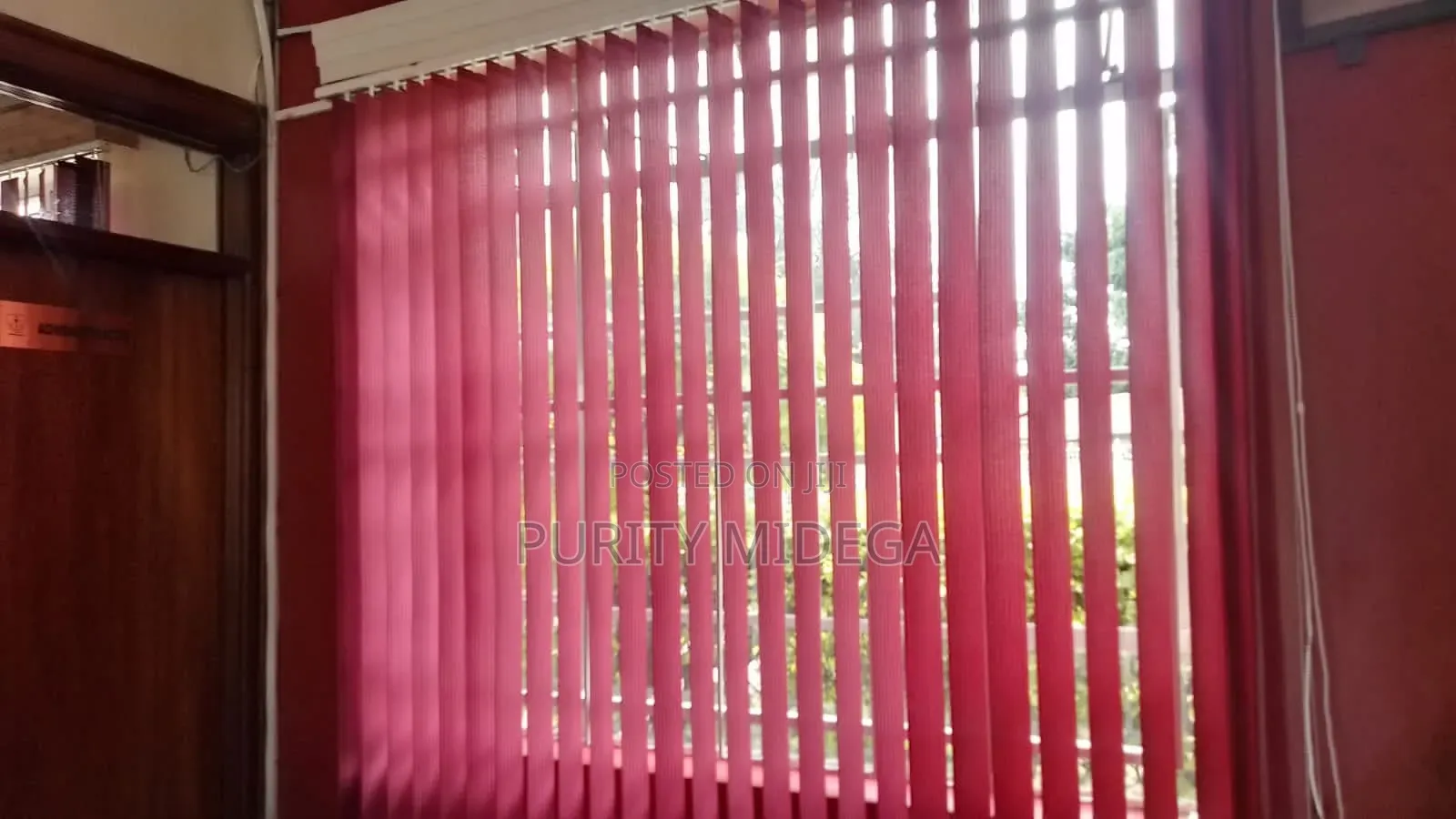 Yellow Vertical Blinds Fabrics