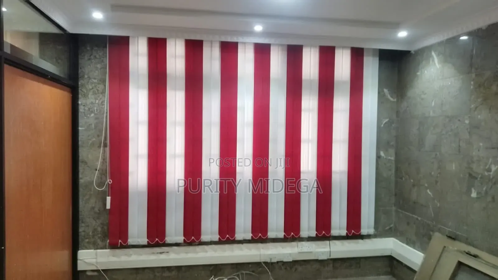 Yellow Vertical Blinds Fabrics