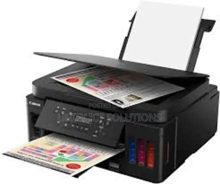 Canon PIXMA G6040 3-in-1 Refillable Mega Tank Printer