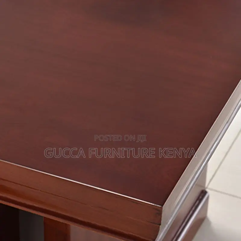 Office Tables:180cm Mobile Executive Mahogany Directors Desk