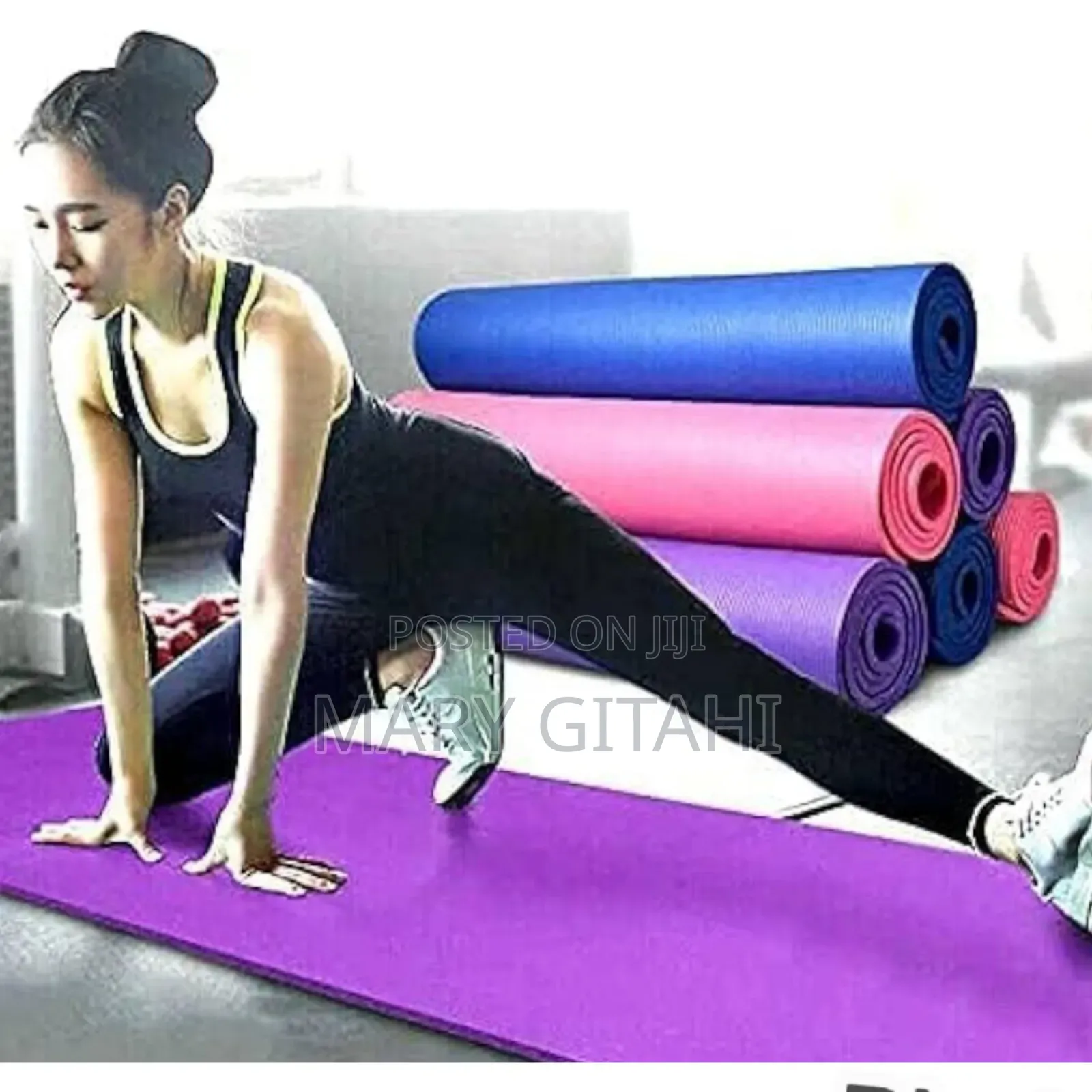 Multipurpose Exercise Fitness 15mm Yoga Mat