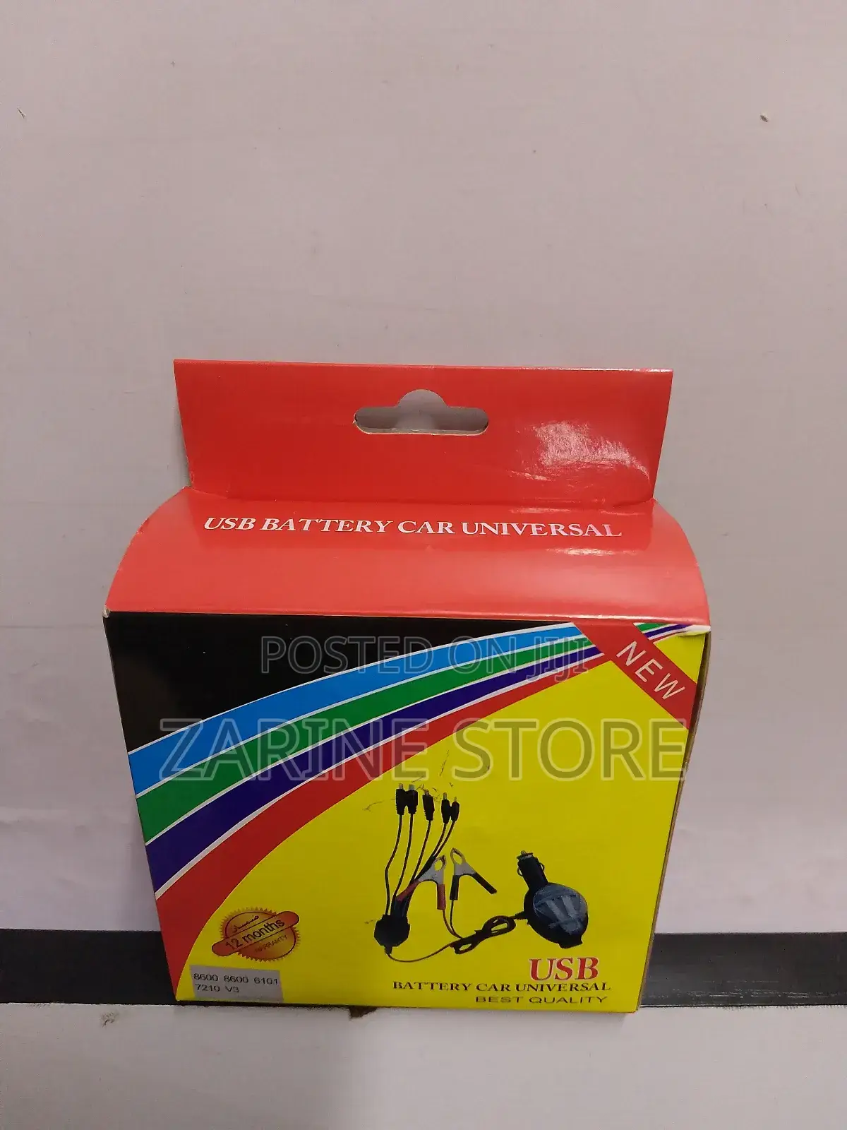 Battery Car Universal USB Charger Clamp Charger IC Protect