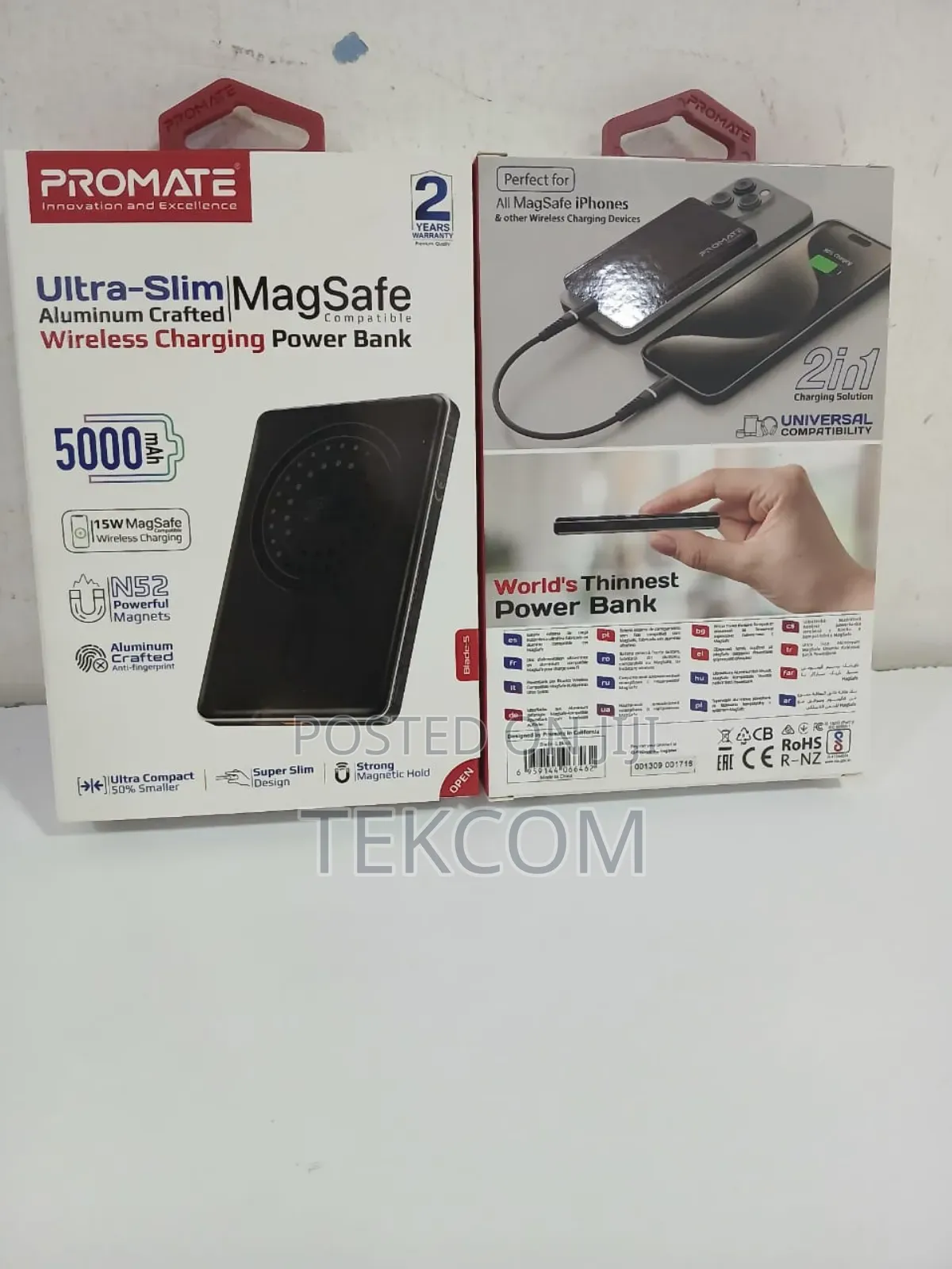 Promate Blade 5 Magsafe, Ultra Slim 5000mah