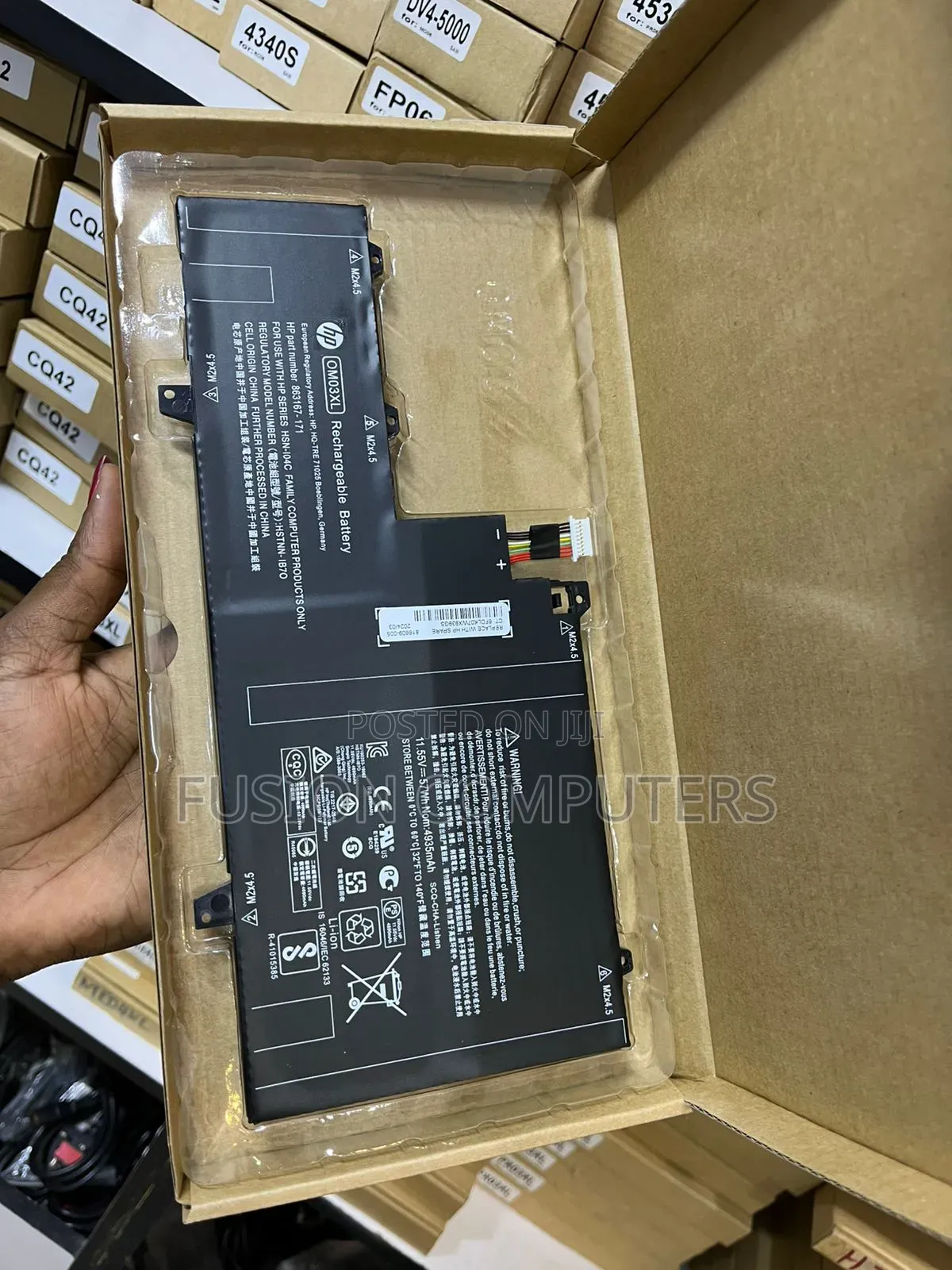 HP Elitebook X360 1030 G2 Original Battery (OM03XL)