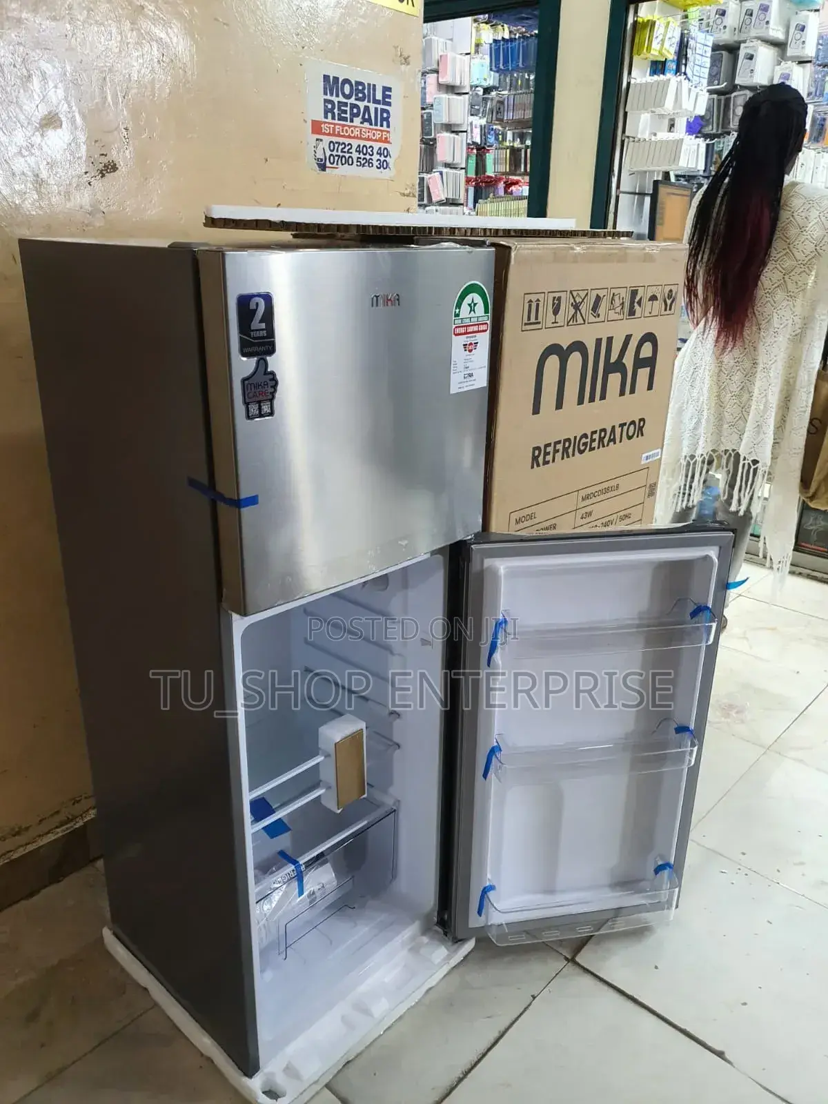 Mika!! Mika!! MRDCD138LSD Refrigerator