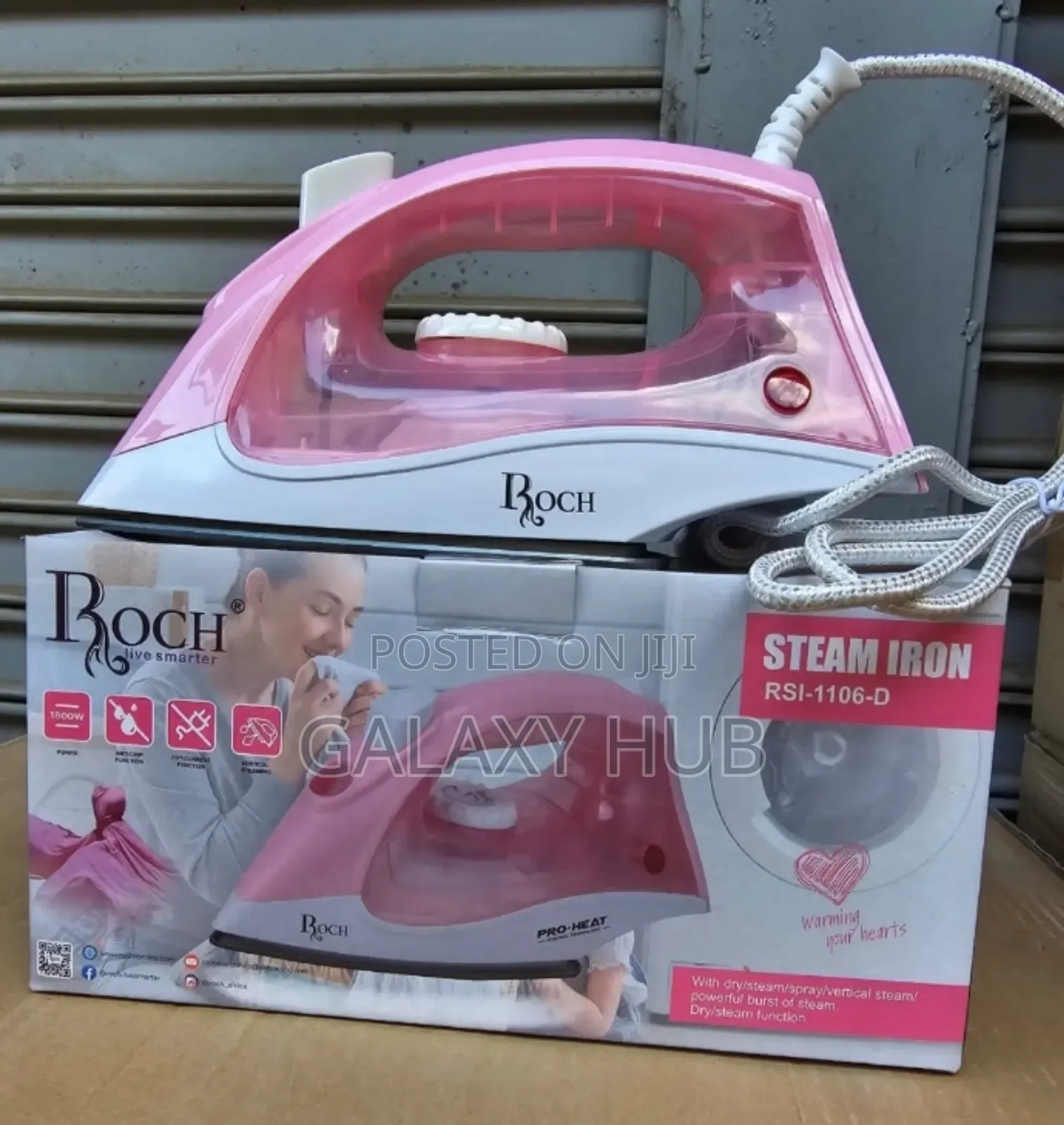 Roch Steam Iron Box