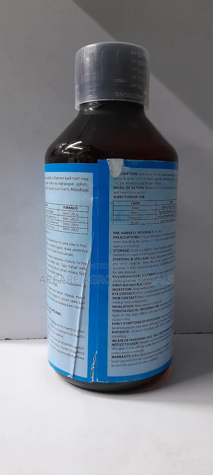 Dera Malathion 50ec Insecticide 1 Litre