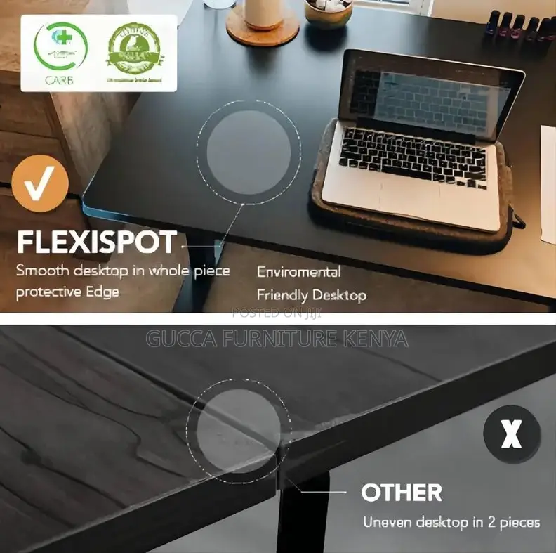 Office Tables:1400mm Executive Electric Standing Table