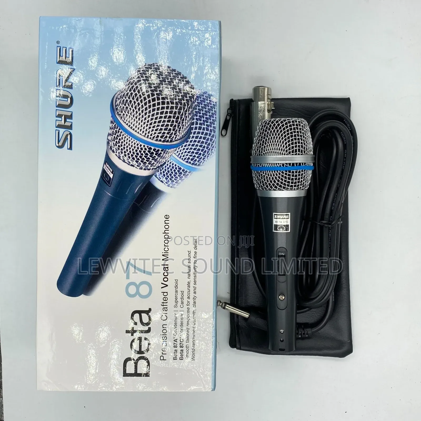 Shure Beta 87 Vocal Microphone