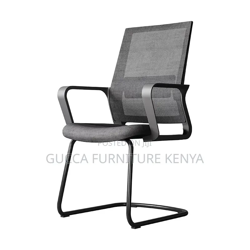 Office Chairs: Simple Ergonomic Mesh Guest Waiting Seat