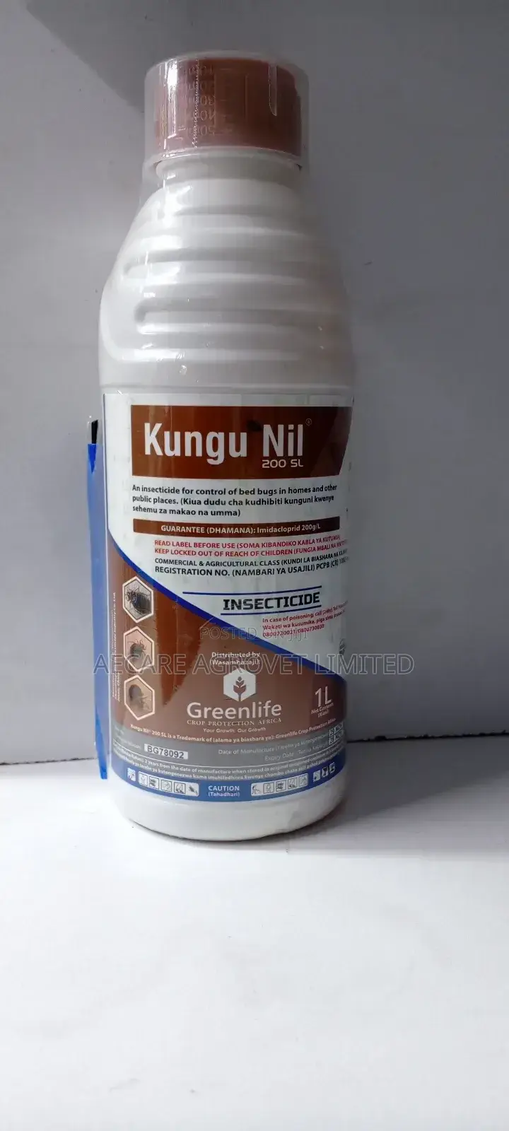 Kungunil 200SL INSECTICIDE 10ml, 50ml, 100ml 1LITRE