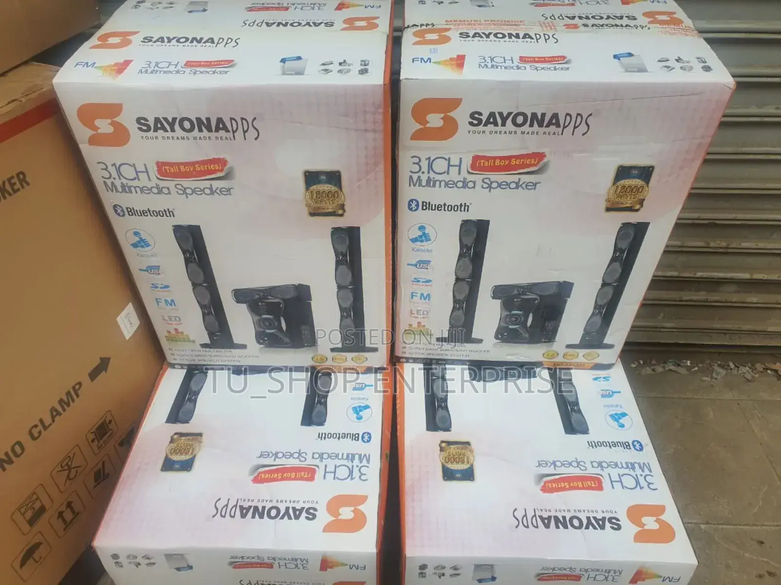 # ! Sayona SHT-1204BT 3.1! Speaker Subwoofer