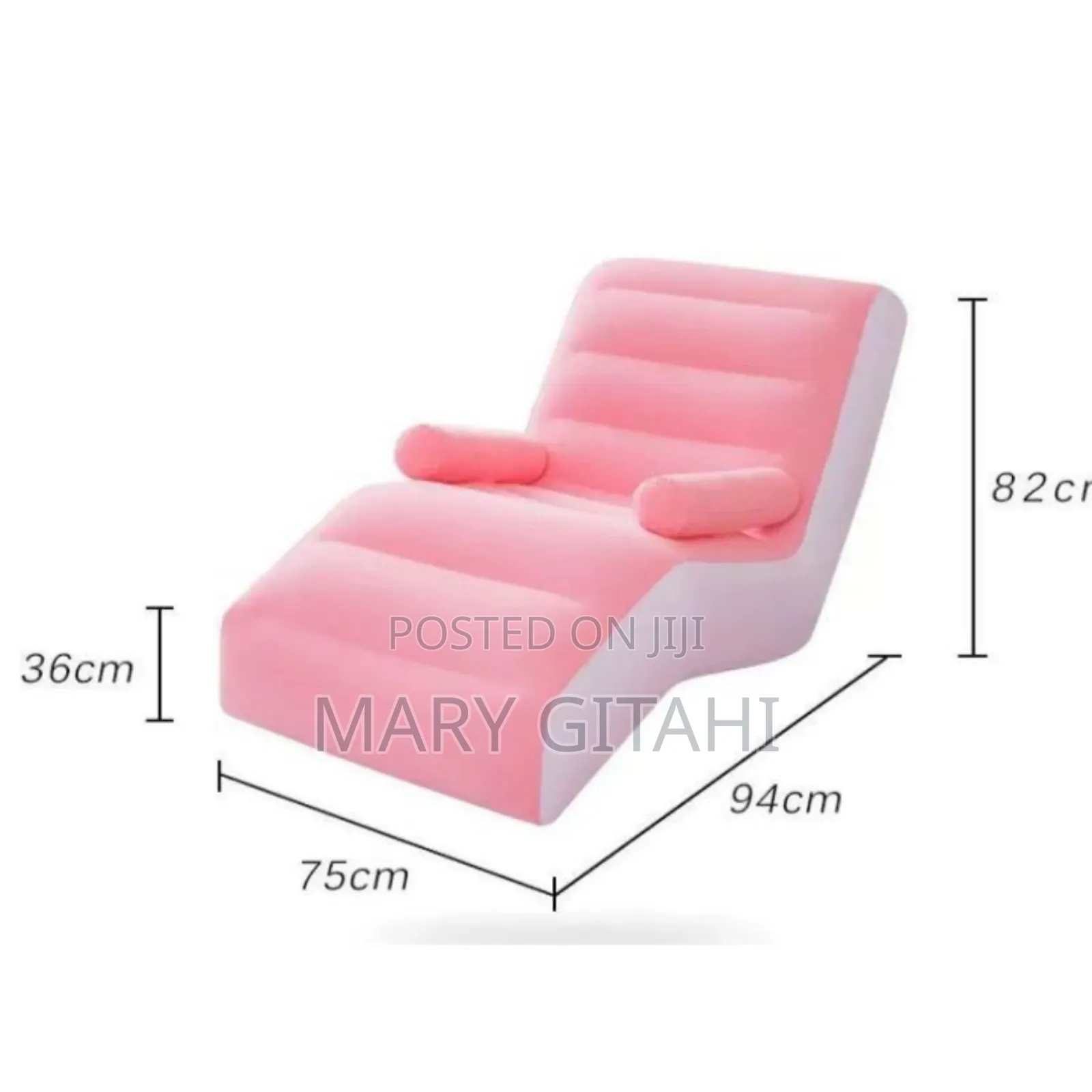 New Design Inflatable Seat With Arm Rest