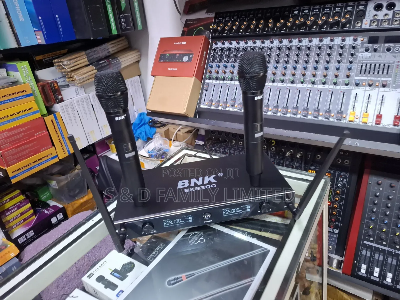 BNK BK8300 Wireless Microphone