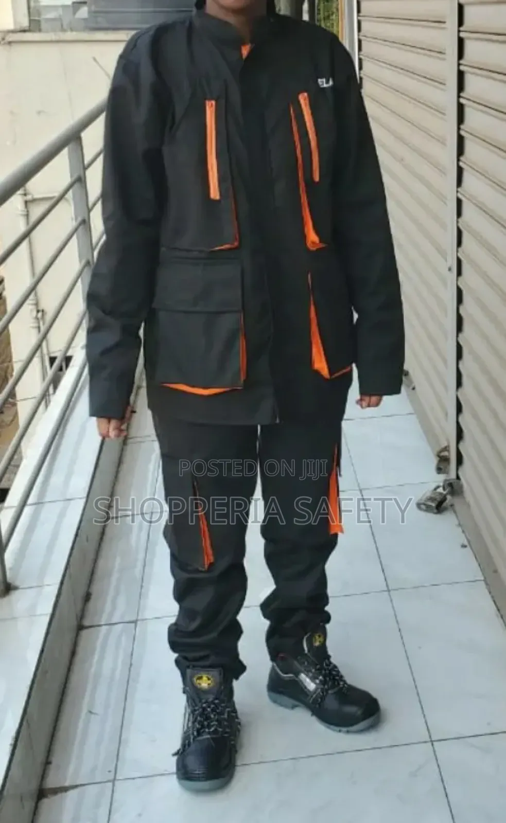 Black Engineer Jacket