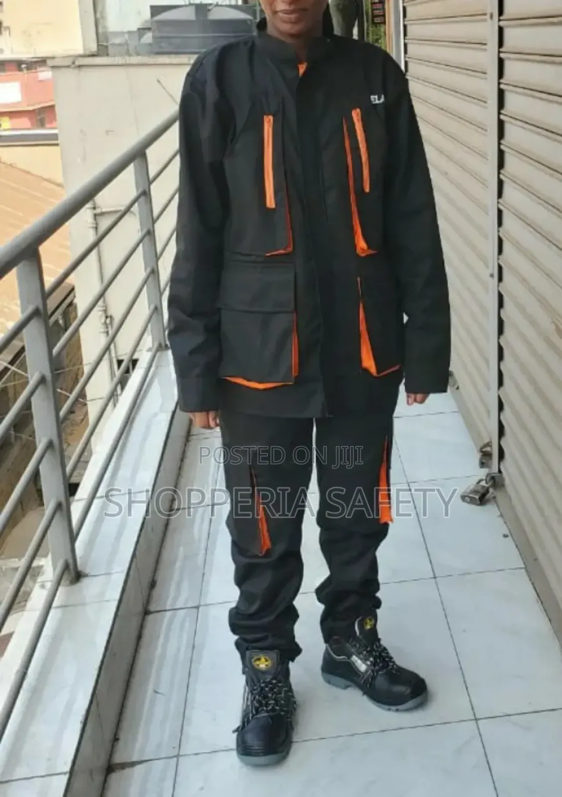 Black Engineer Jacket