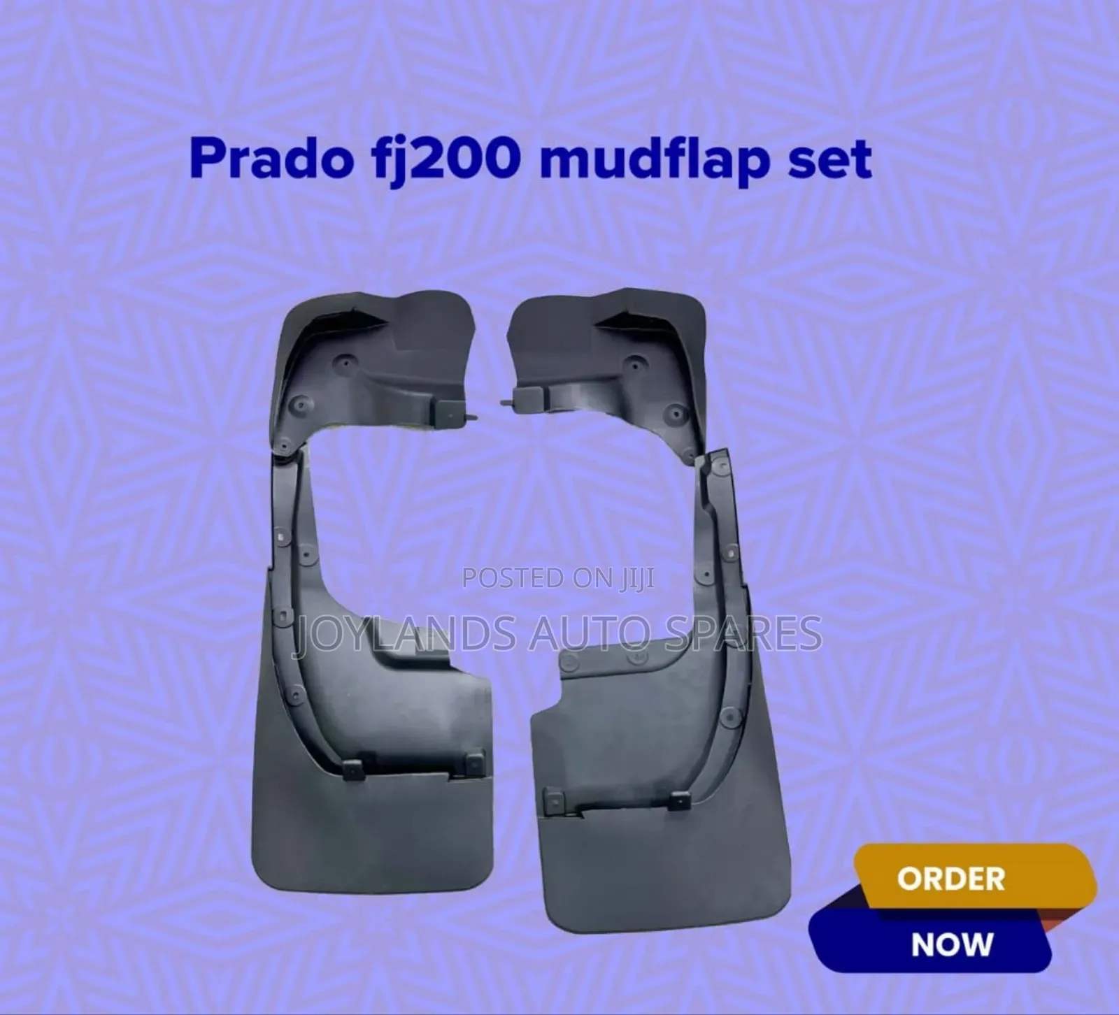 Prado FJ200 Mudflaps