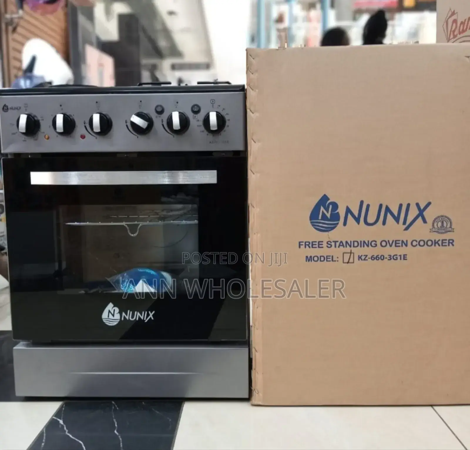 Nunix 60 by 60 Standing Cooker.