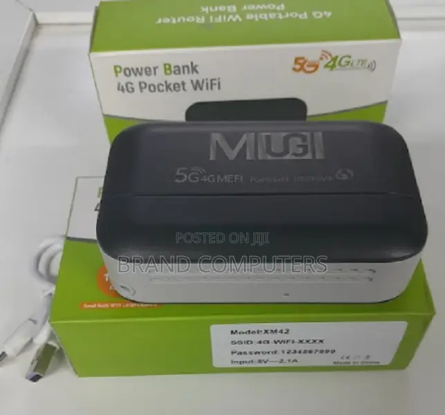 New 4G LTE Pocket Mifi With Power Bank