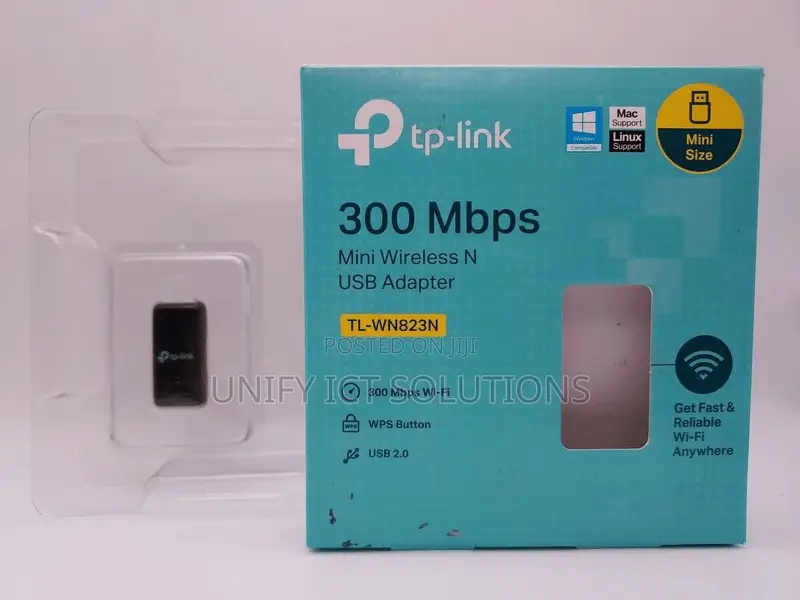 Tp-Link 300mbps Wireless N Mini USB Adapter – TL-WN823N
