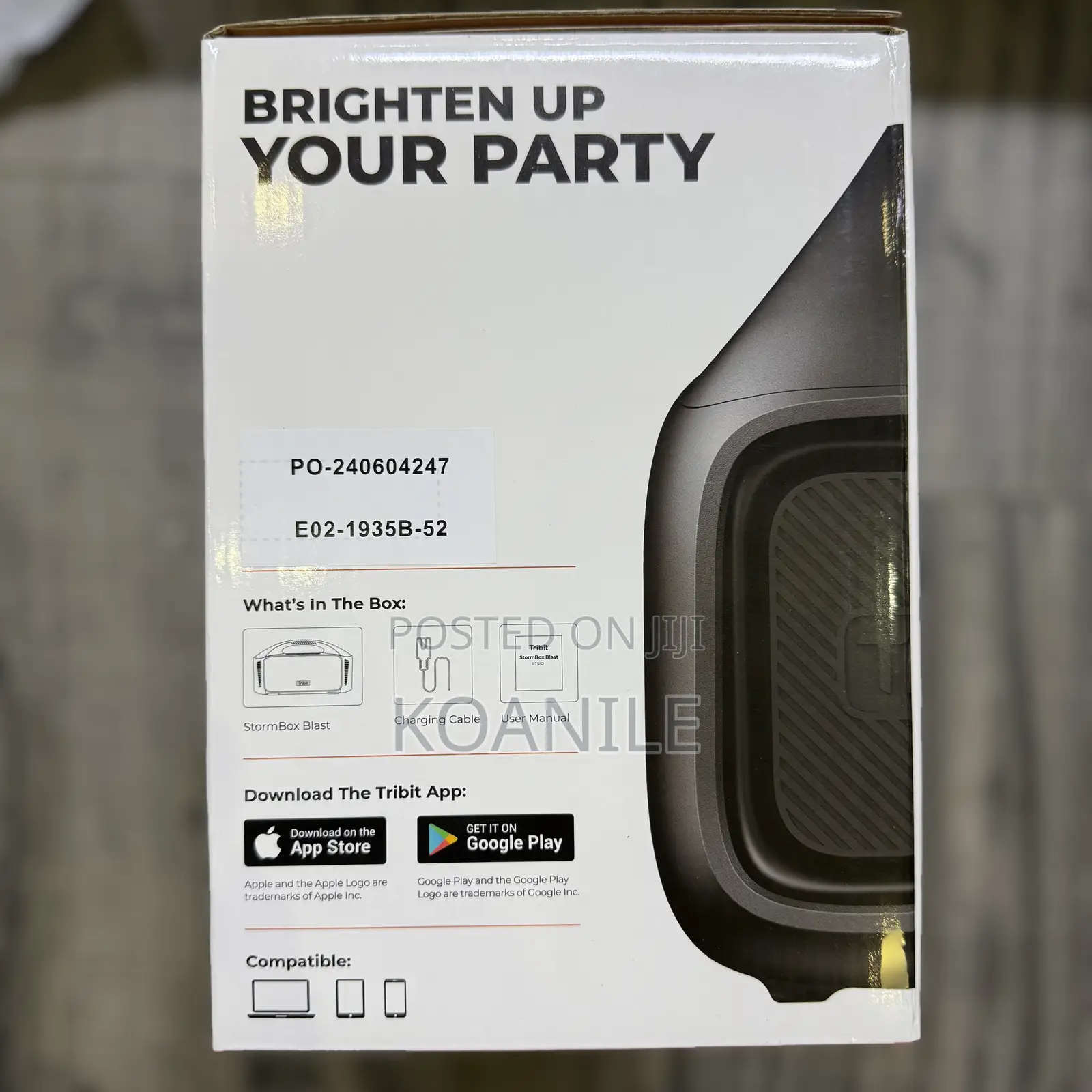 TRIBIT Stormbox BLAST Bluetooth Speaker