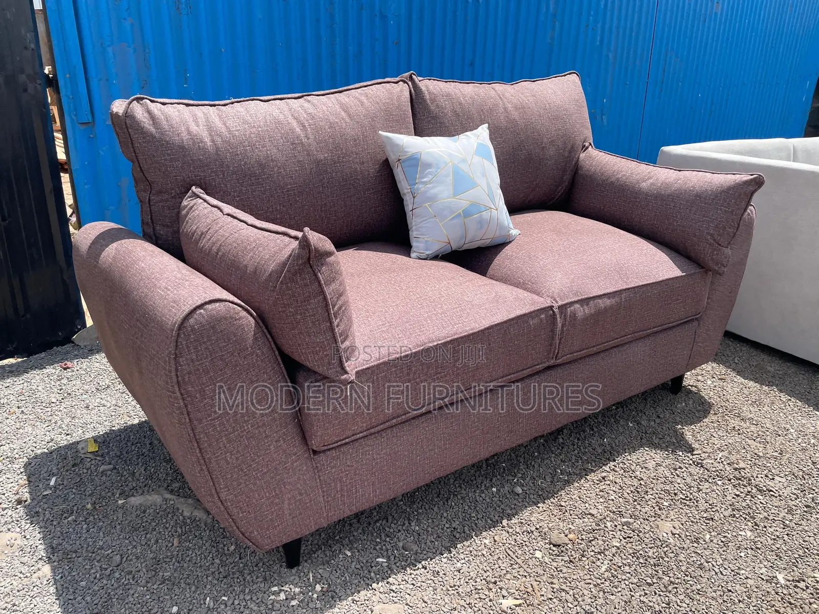 Classy Brown 3 Seater Sofa