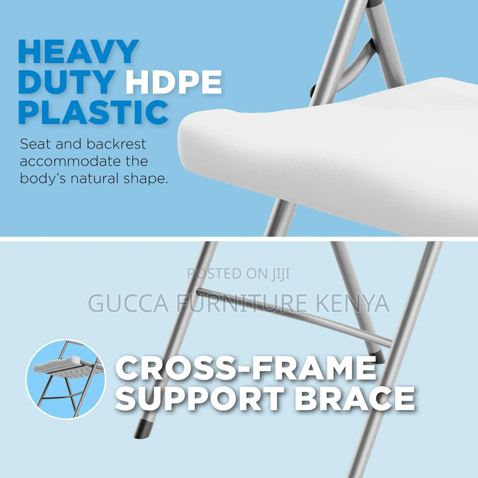 Office Chairs: Wedding Comfy Ergonomic Plastic Folding Chair