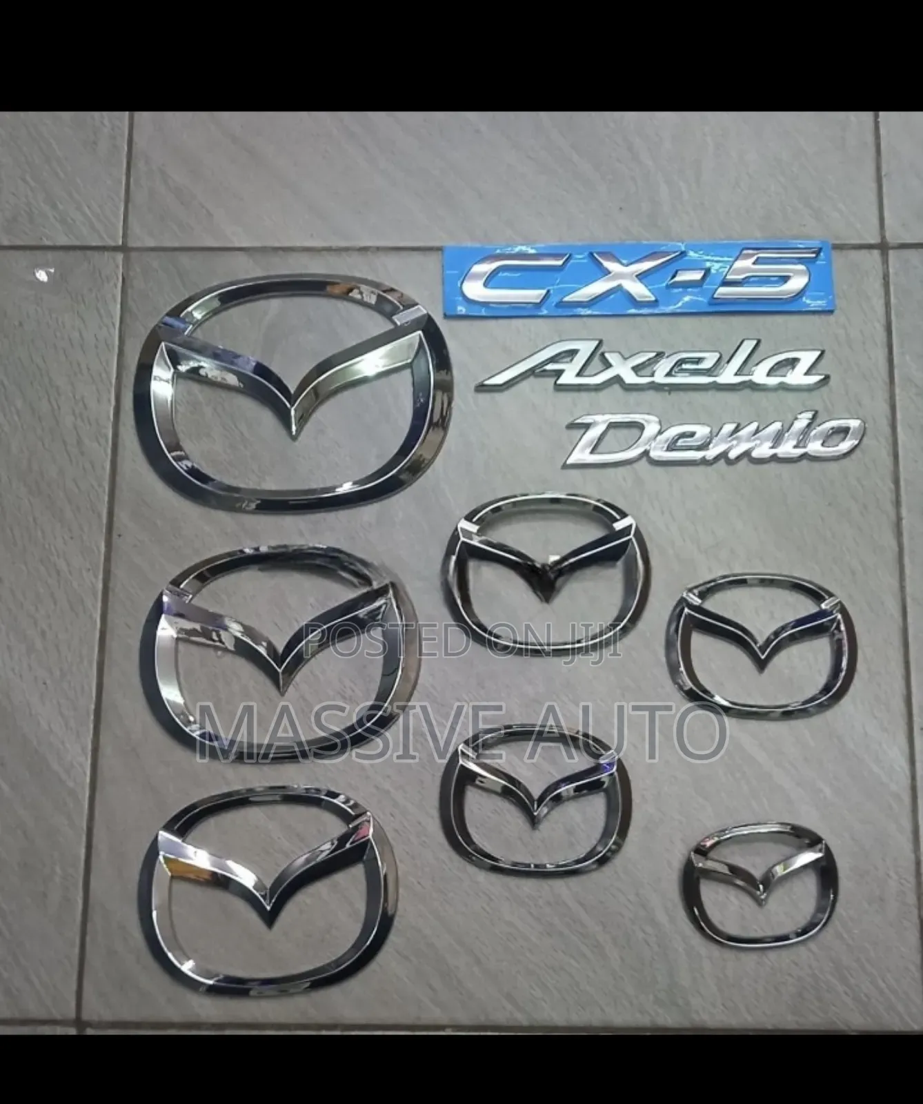 Cx5, Axela, Demio Logos/ Mazda Car Logo
