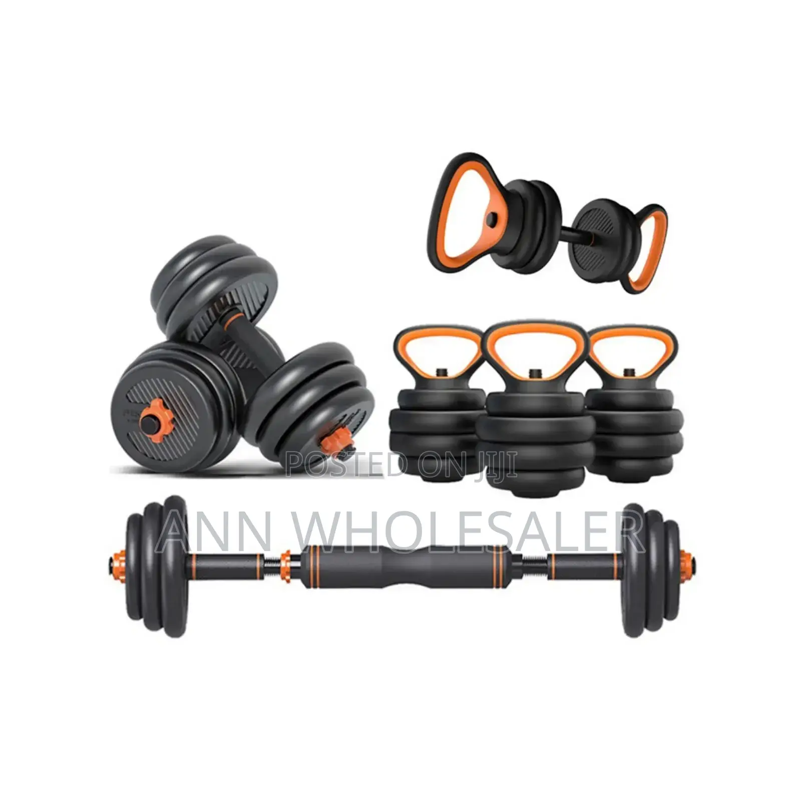 50 Kg 6 in 1 Dumbells Set