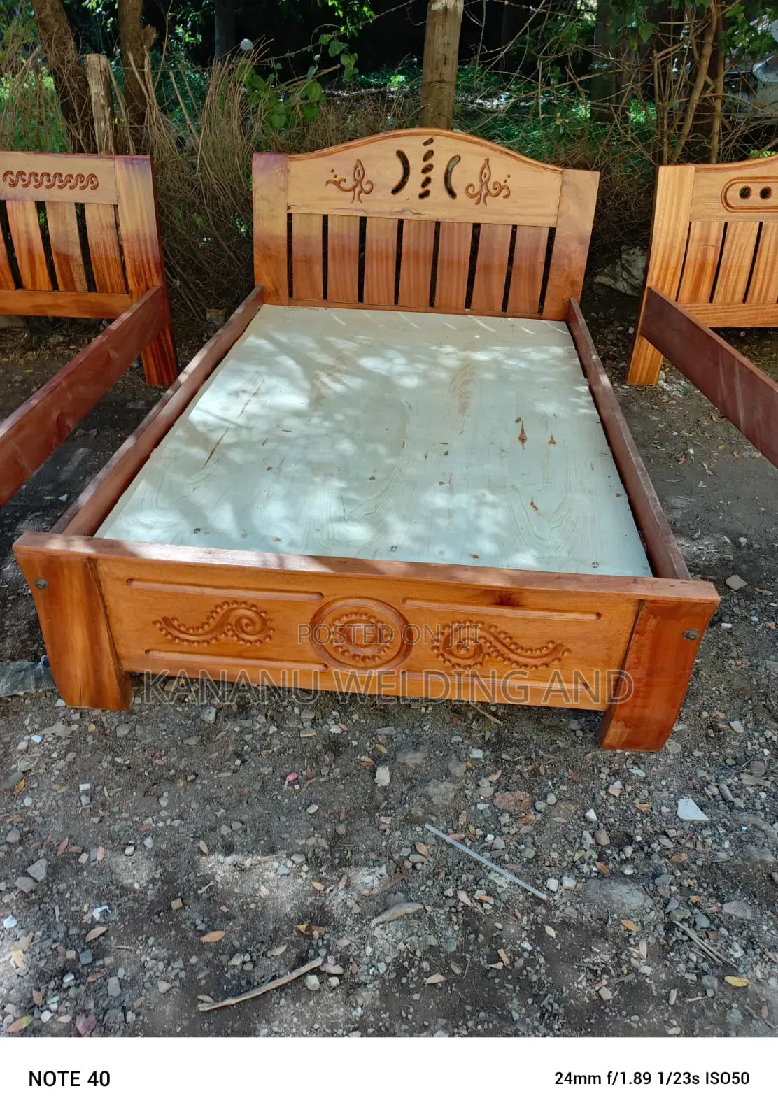 Quality Mahogany Bed