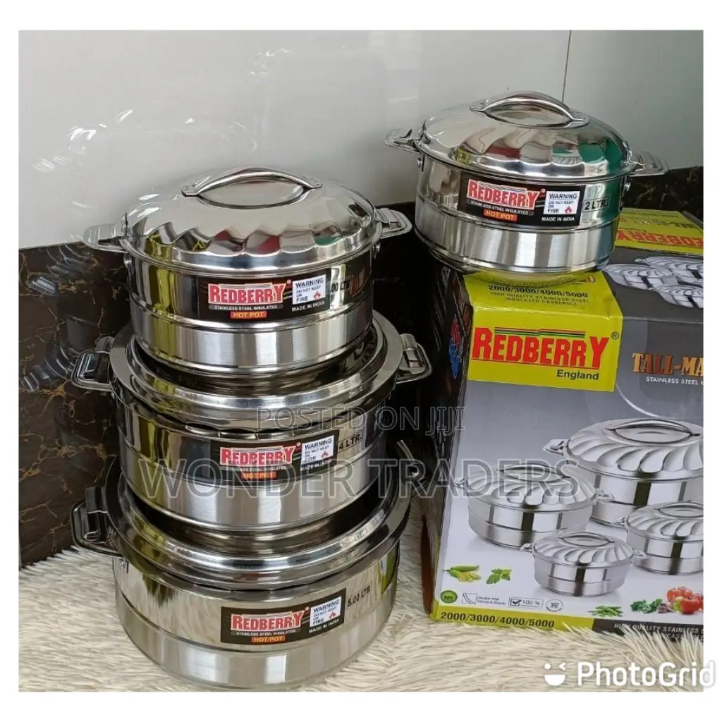 Tall Maxx Stainless Steel Hotpots* 4pcs