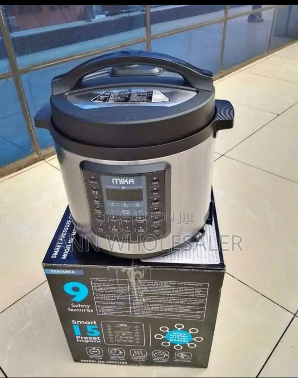 6 Liters Pressure Cooker