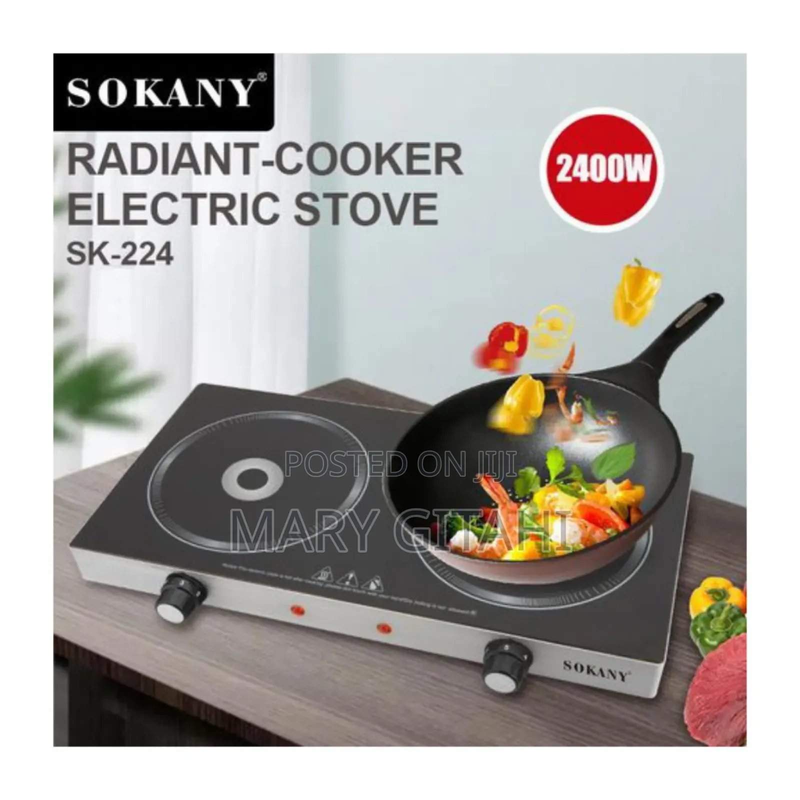 Sokany Electric Induction Double Cooker
*New