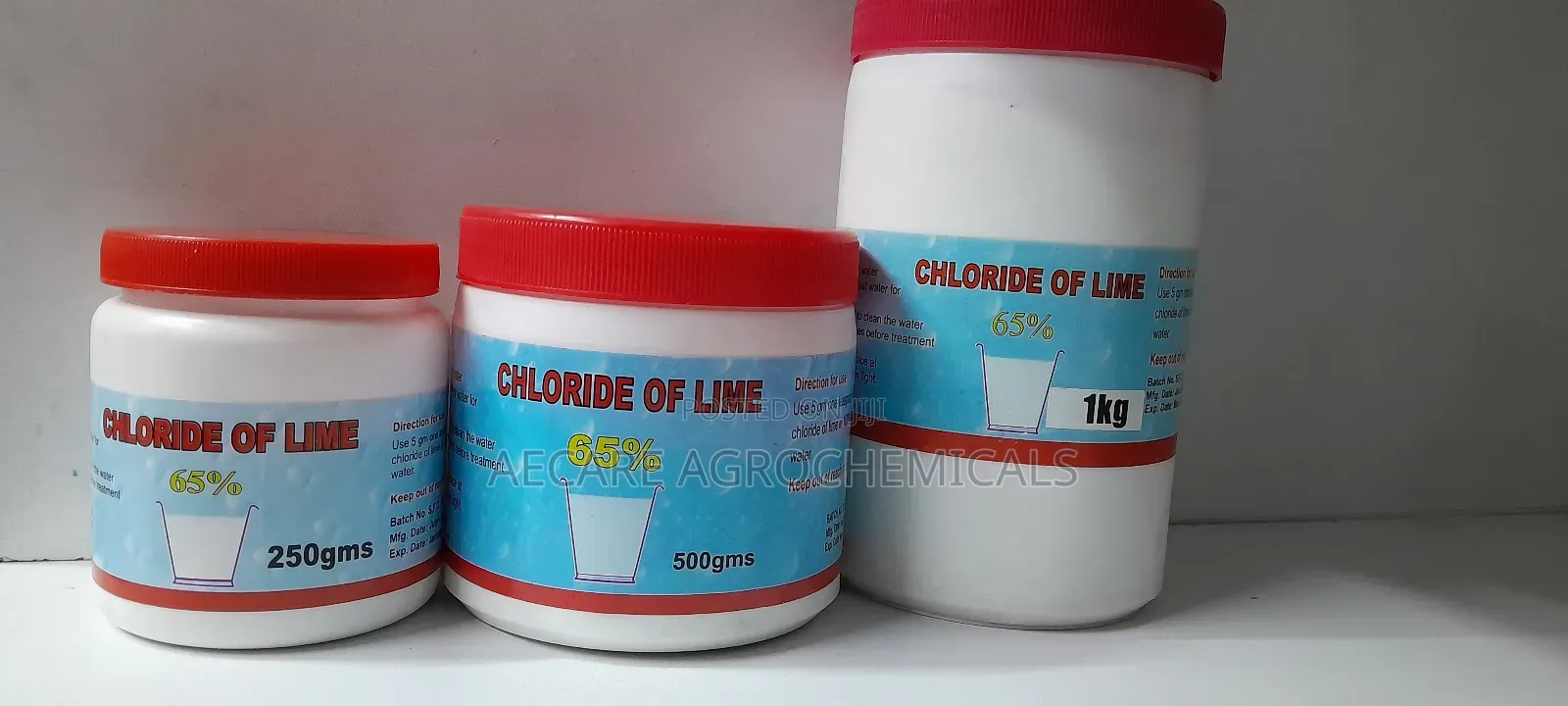 Lime Chlorine Water Germs Killer ( 65 % ) 250g,500g And 1kg