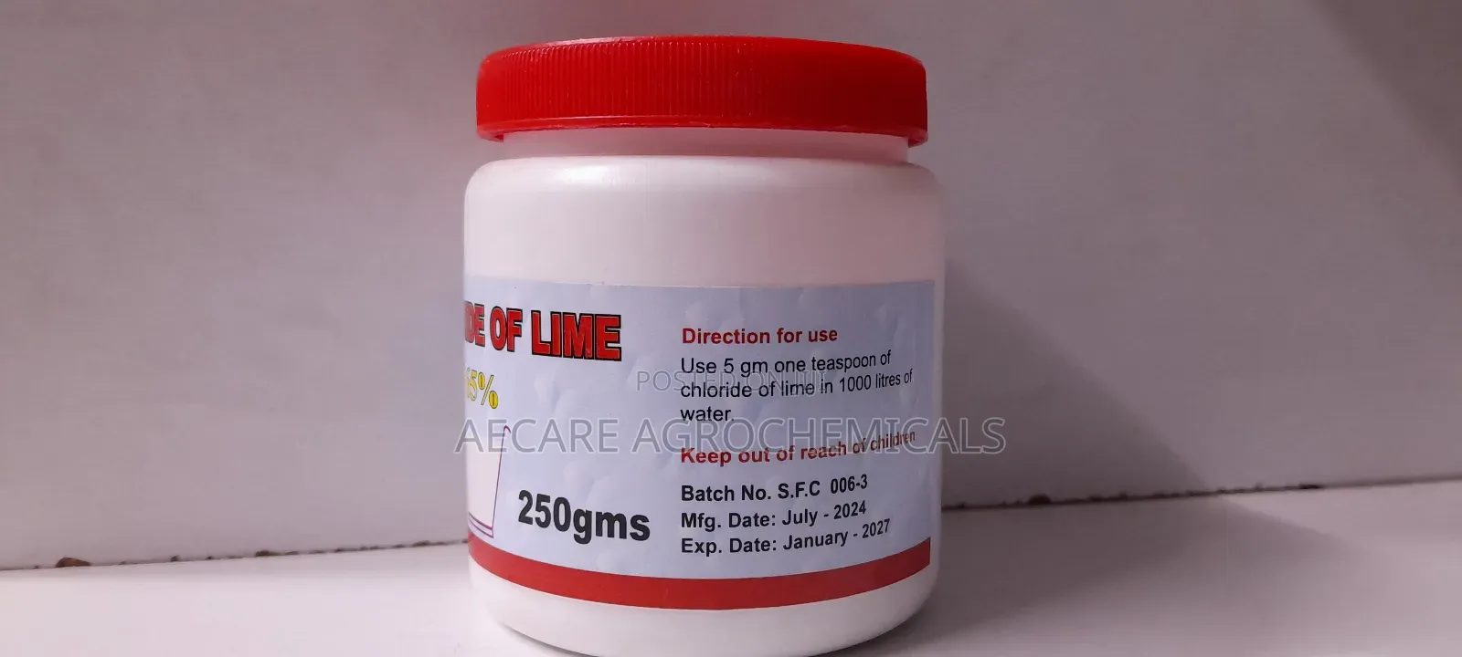 Lime Chlorine Water Germs Killer ( 65 % ) 250g,500g And 1kg