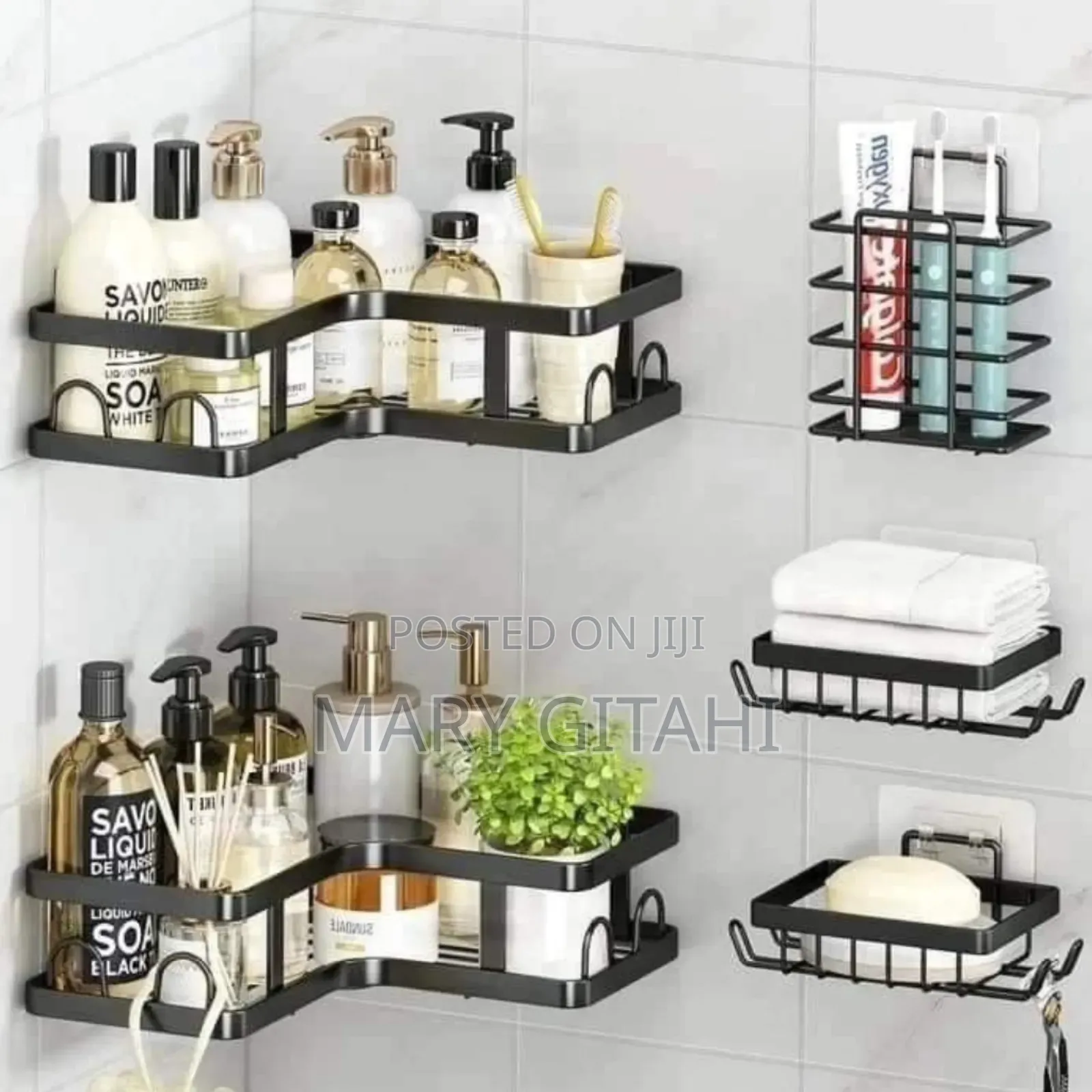 Bathroom/Kitchen/Toilet Corner Shelf Organizer