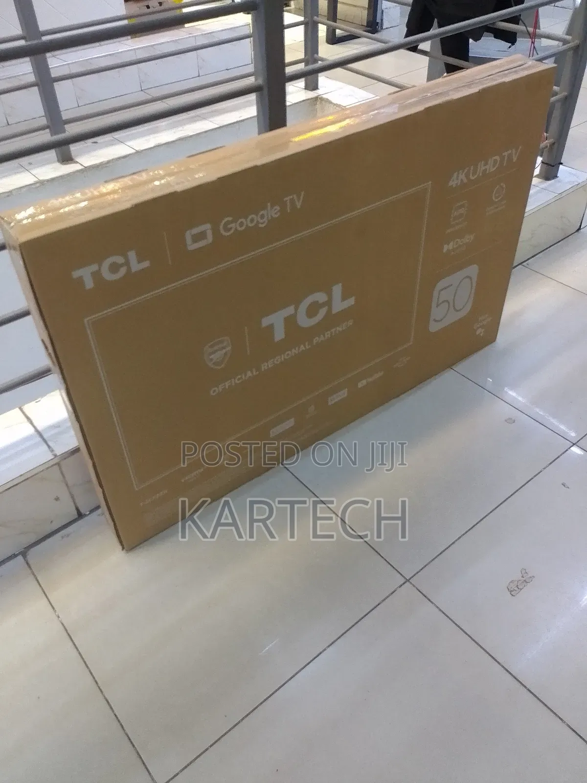 TCL 50 Inch Uhd HDR Led 50p635 Smart Google Tv