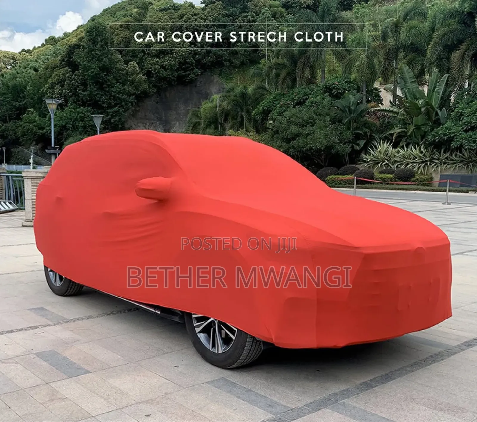 Velvet Stretch Car Cover in Kenya