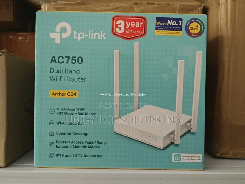 Tp-Link Ac750 Wireless Dual Band Router – Archer C24