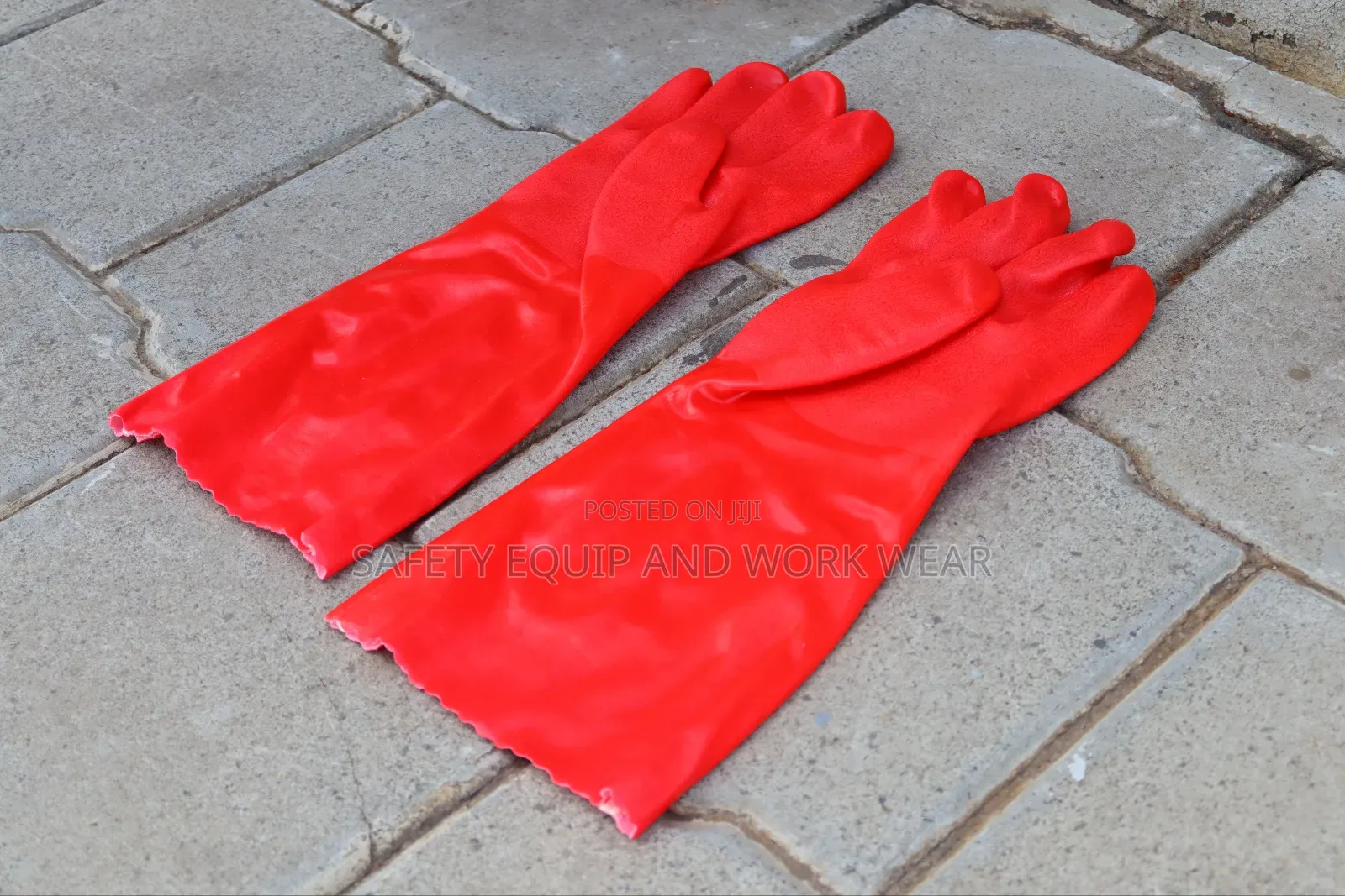 PVC Work Gloves (Double)