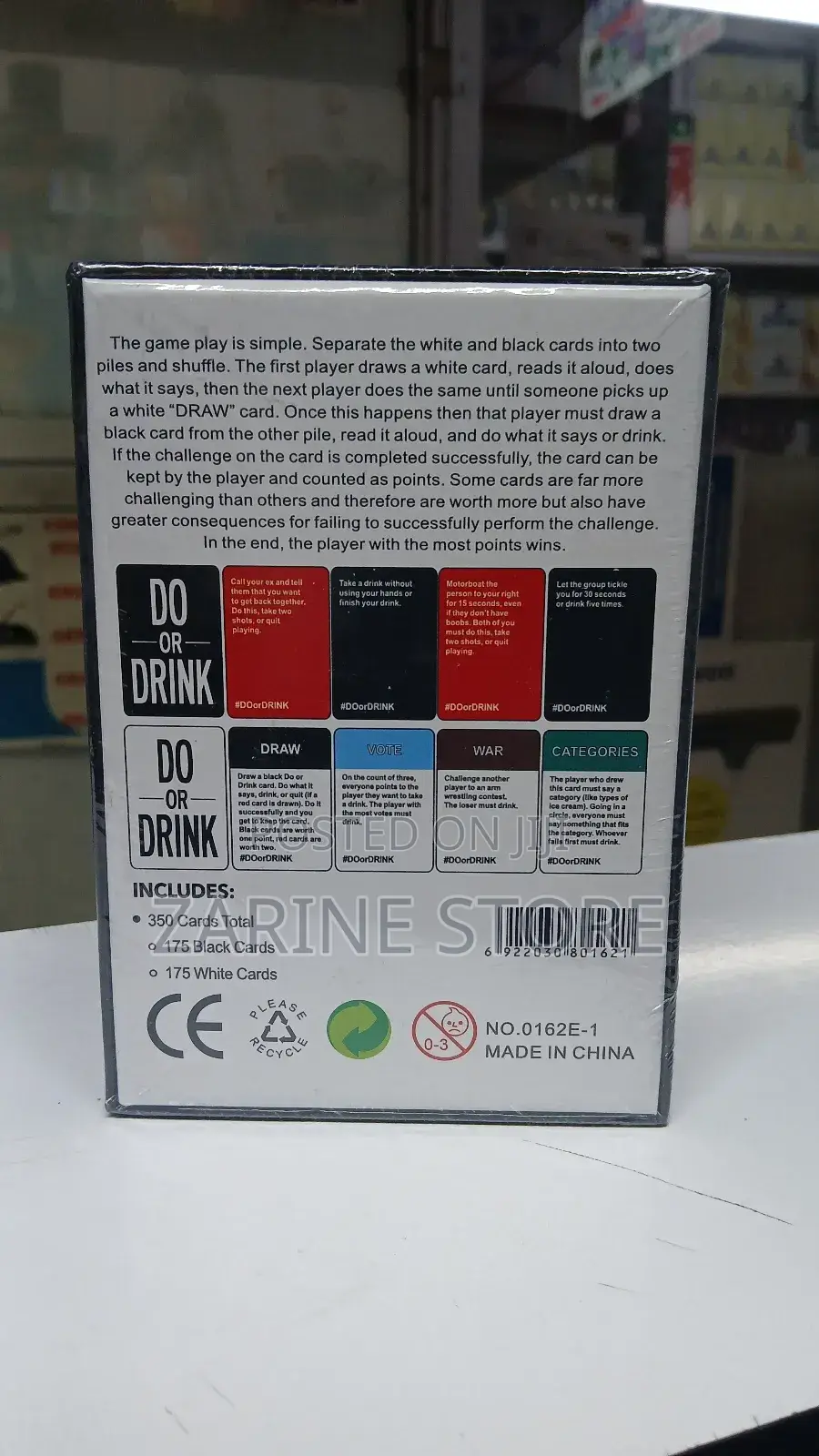 Do or Drink Card Game 350 Cards Do or Drink Cards