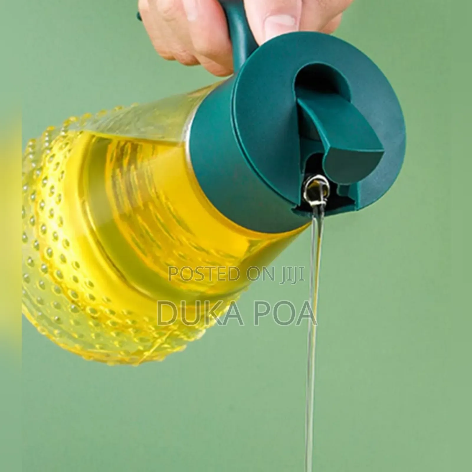 Glass Oil Jar 630ml Good Quality