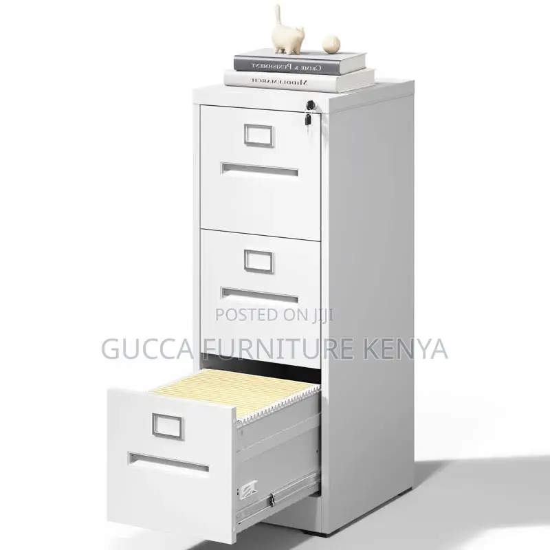 Cabinets:Heavy Duty Vertical 3 Drawer Metal File Cabinet