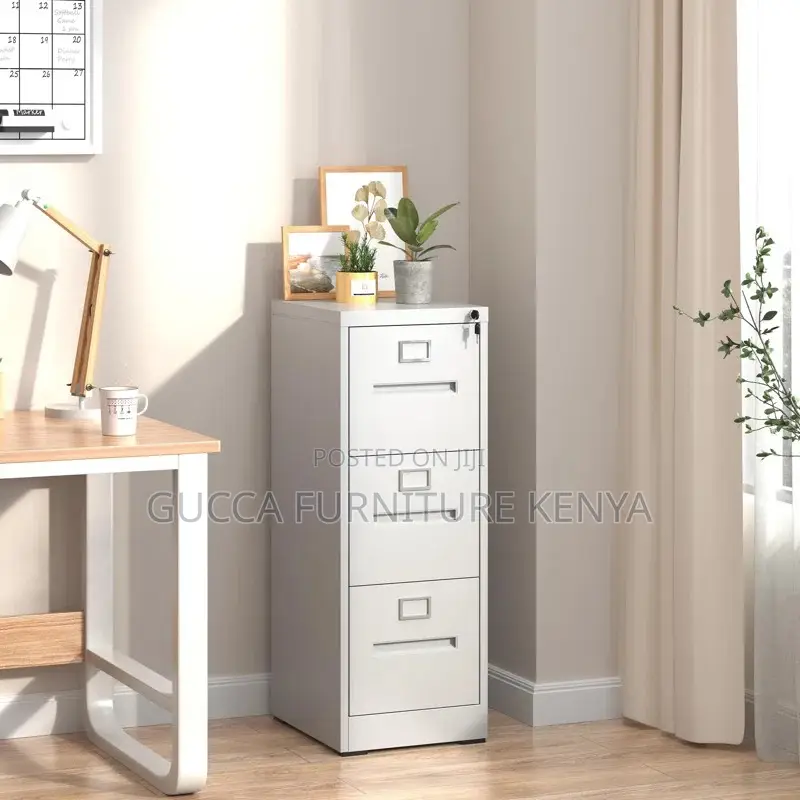 Cabinets:Heavy Duty Vertical 3 Drawer Metal File Cabinet
