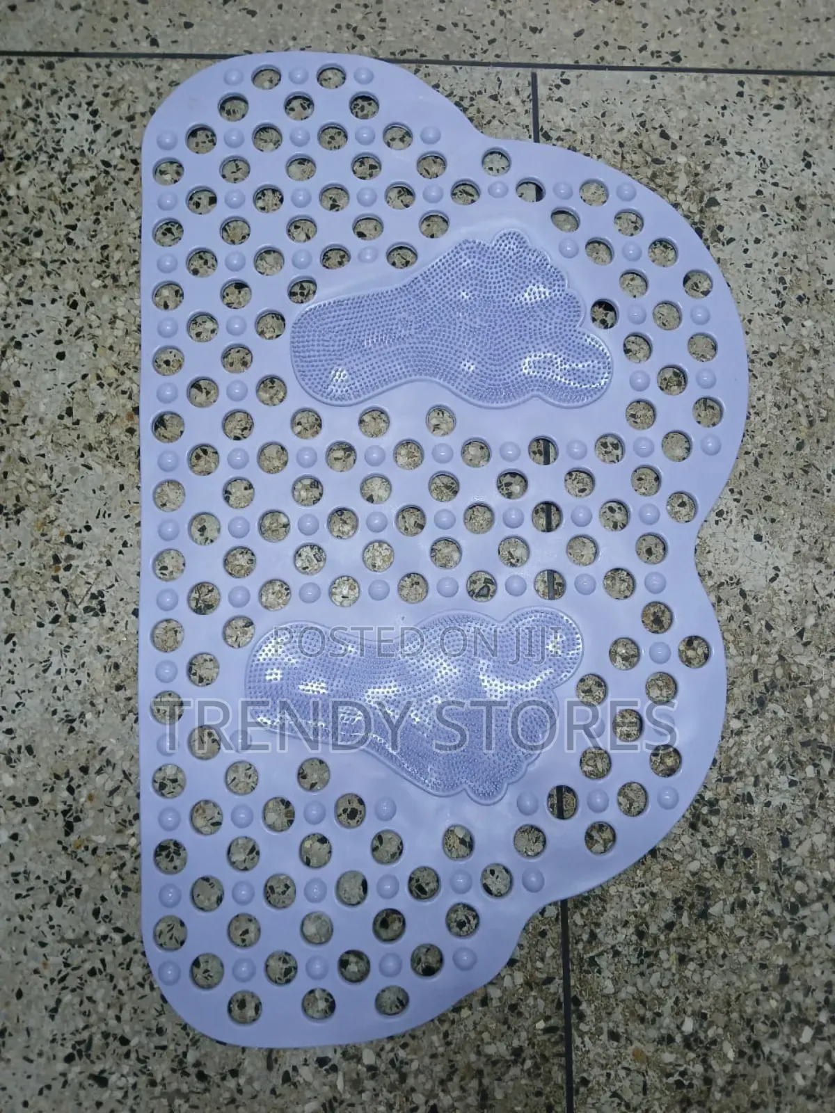 Blue 48*78cm Antislip Bathroom Mat