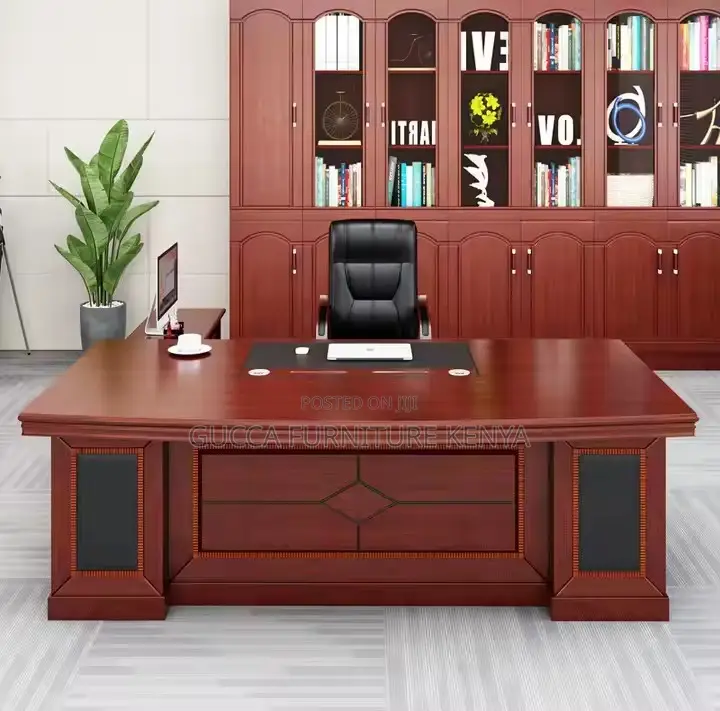 Office Tables:160cm CEO Executive Home Office Mahogany Desk