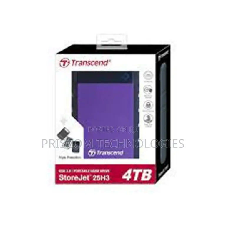 Transcend Store Jet 4TB External Hard Drive